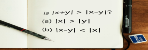 GMAT Inequalities